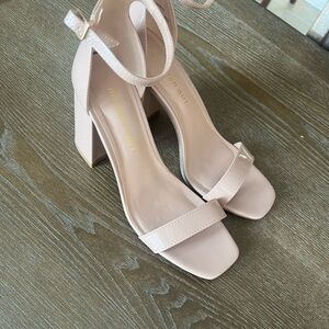 Madden Girl Light Pink Strappy Heels